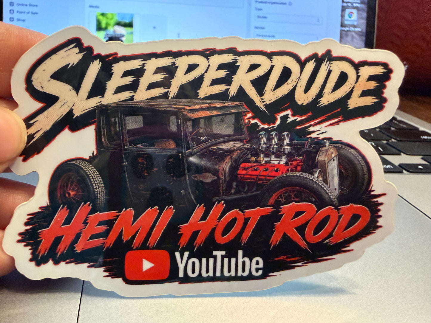 Model T Hemi Sticker
