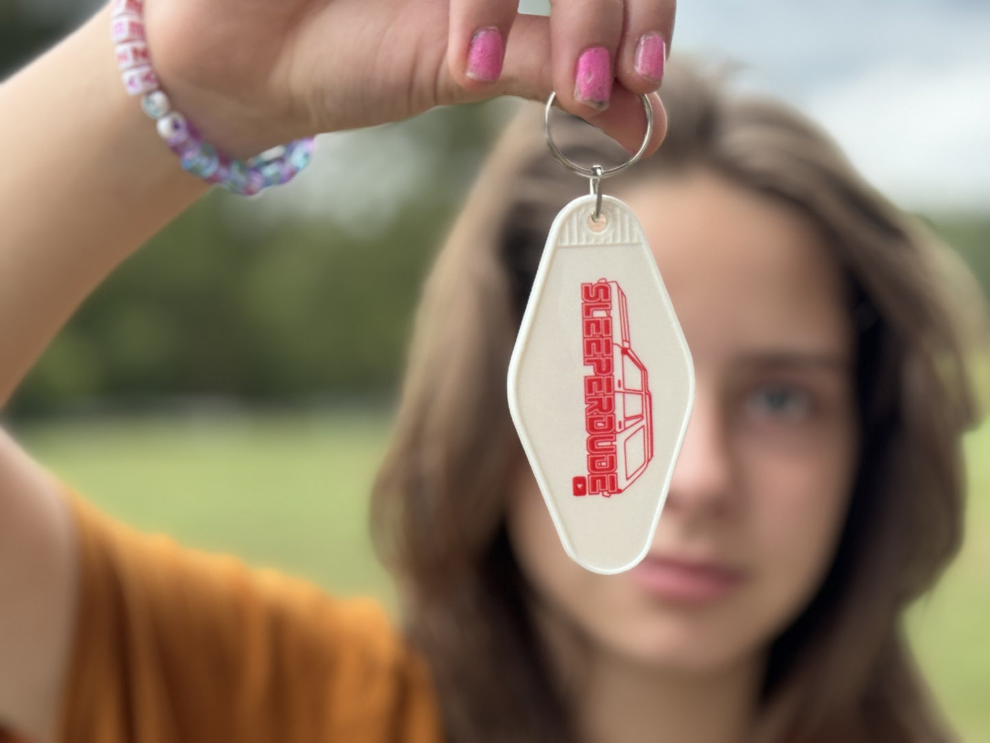 Motel Keychain