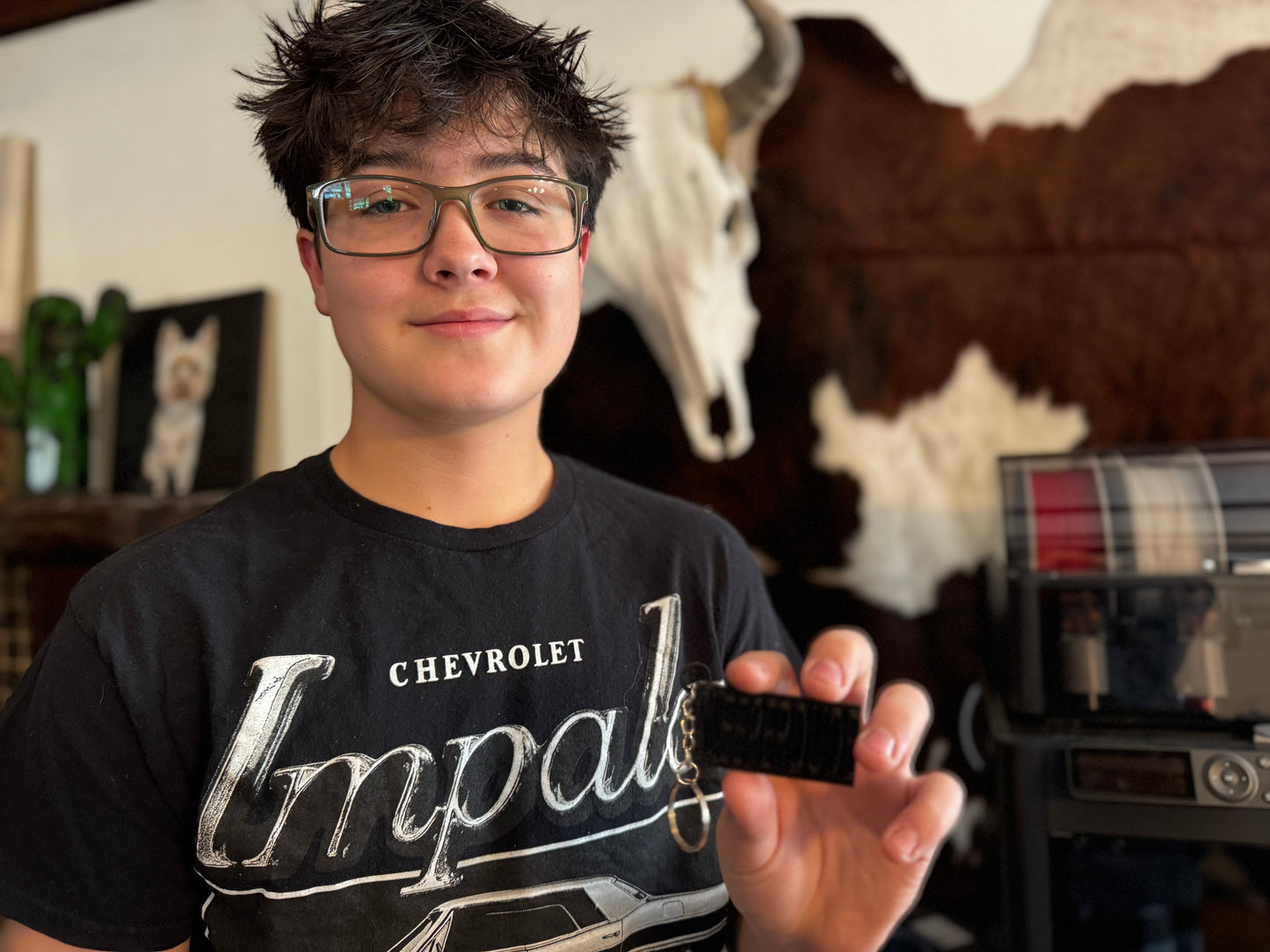 Ralphie's 3D Printed Better than ever  BLACK SLEEPERDUDE keychain