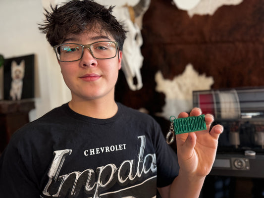 Ralphie's 3D Printed Better than ever  GREEN SLEEPERDUDE KEYCHAINS