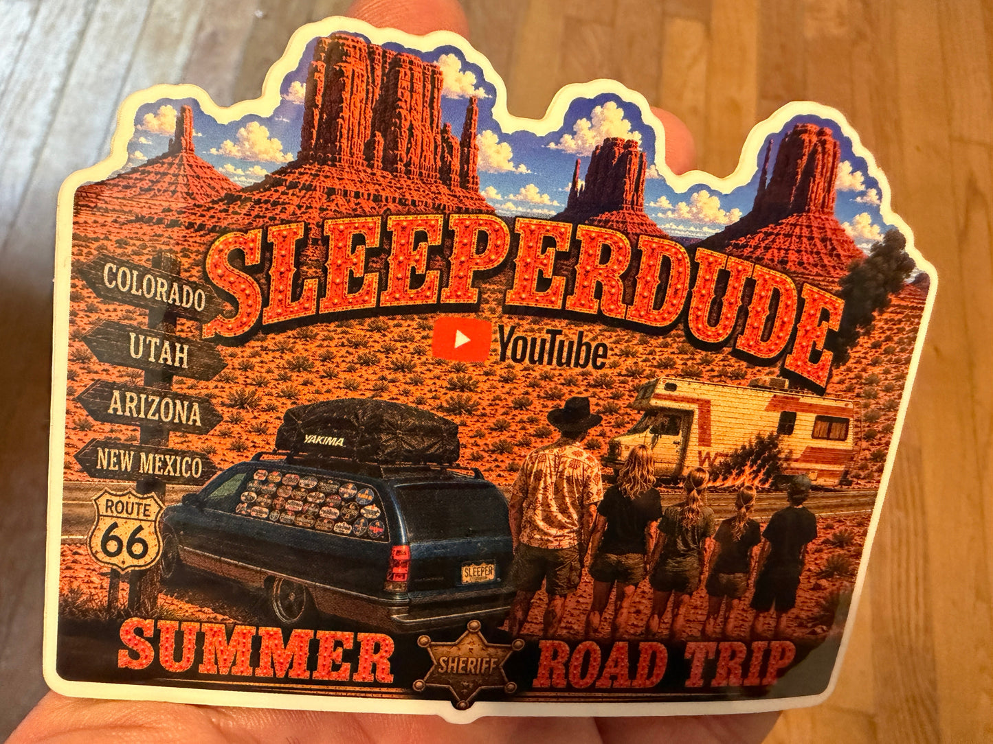 SUMMER TRIP STICKER