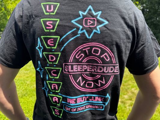 New! Neon Sign (on BACK)