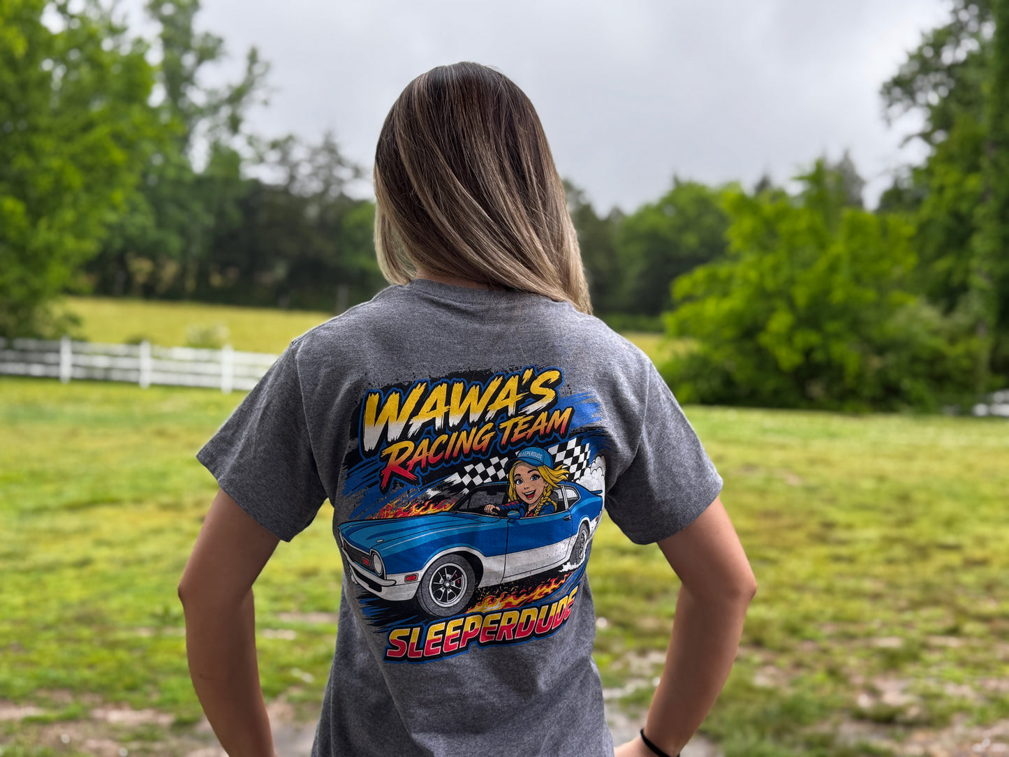 #1 Racer!!!! WaWa's Racing Team Shirt